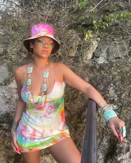 Rihanna in 2021