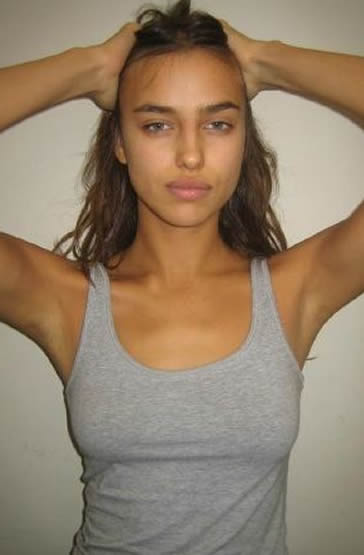 Irina Shayk in 2004