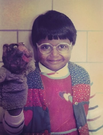 Young Mindy Kaling