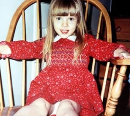 La giovane Scarlett Johansson da bambina