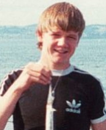Gordon Ramsay as a teenager