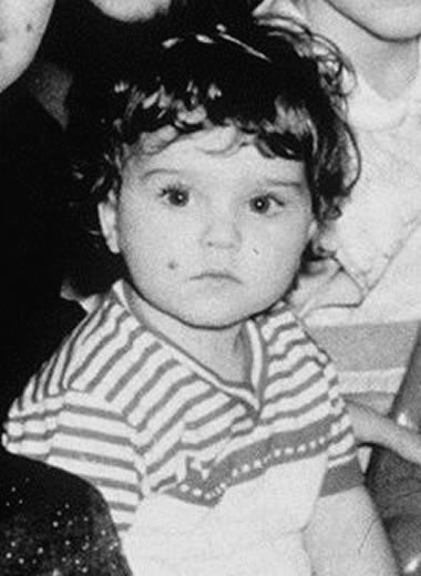 Madonna when she was a baby.