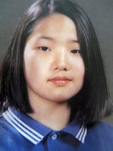 Park Min Young during school years