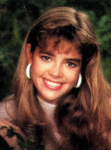 Denise Richards as a teenager