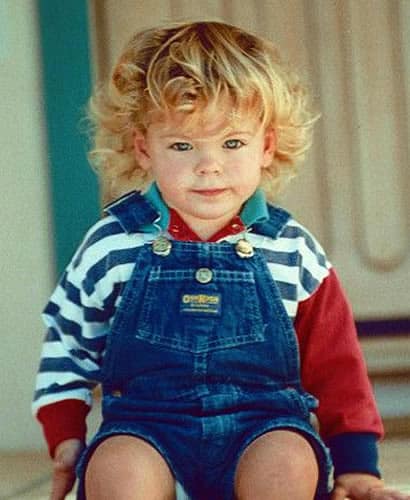 Zac Efron as a baby toddler