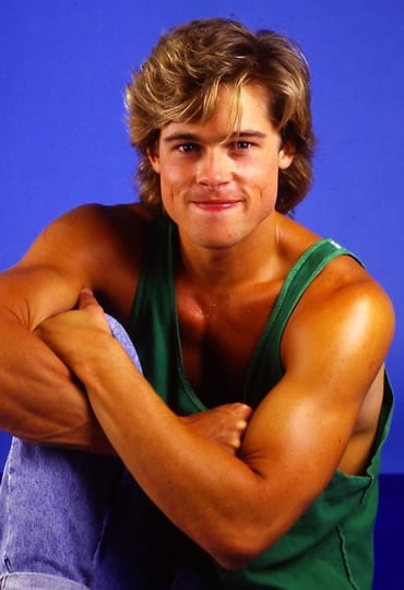 Brad Pitt in 1987