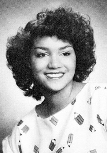Halle Berry in High School
