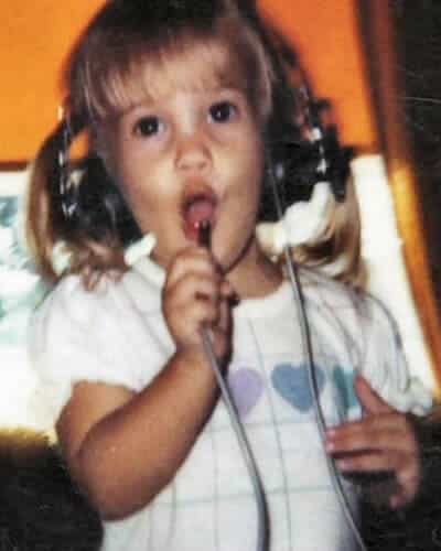 Carrie Underwood during childhood