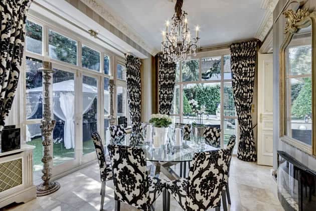 WWI Surgeon mansion's dining area