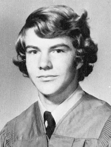 Dennis Quaid in his studying days