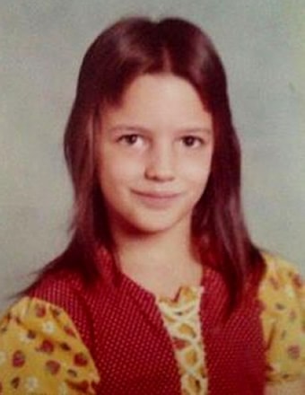 Kristin Davis childhood photo