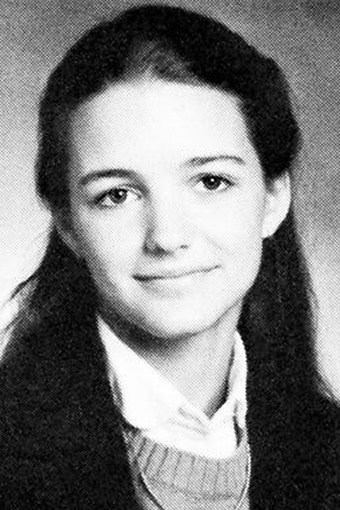 Kristin Davis high school photo