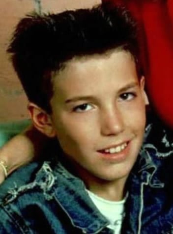 Ben Affleck during his childhood